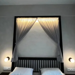 Lime wash wall finish
