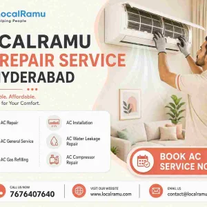Stay cool with localramu ac repair service in hyderabad