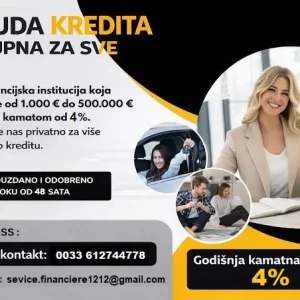 Ponude kredita investicije ostvarujemo vae projekte
