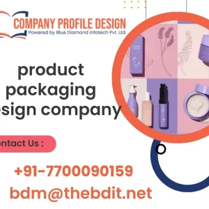 Product packaging design company for attractive and marketready