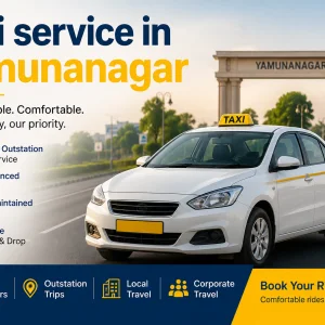 Reliable cab and taxi service in yamunanagar for comfortable