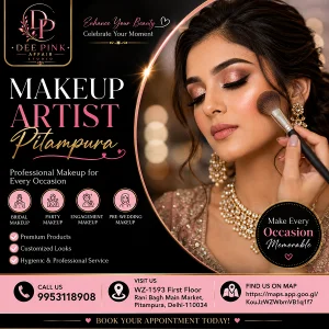 Dee pink affair studio - pitampura makeup artist