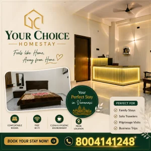 Best homestay in varanasi your choice homestay