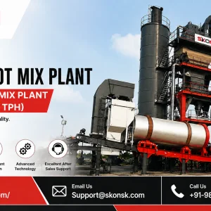 Asphalt drum mix plant dm 45 40 to 60 tph