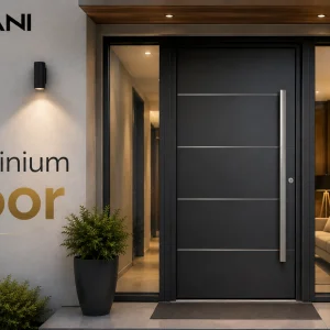 Aluminium doors