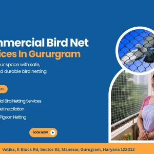 Trusted commercial bird net services in gurugram
