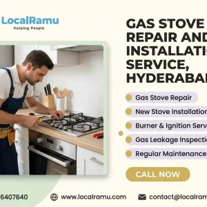 Advanced gas stove repair service in hyderabad by localramu