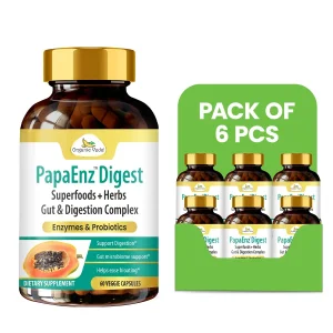 Papaya enzymes capsules in larger quantities