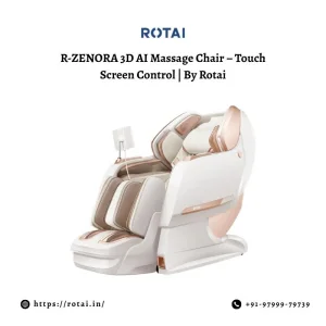 Rzenora 3d ai massage chair touch screen control by rotai