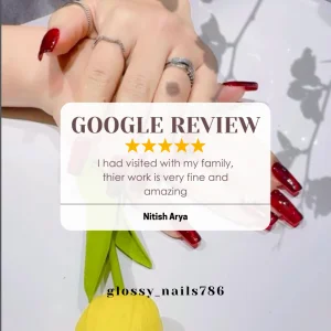 Come visit glossy nails by sadaf taj for stylish nail services i