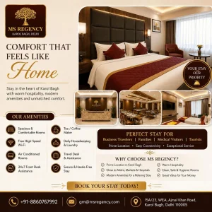 Best hotel in karol bagh comfortable stay