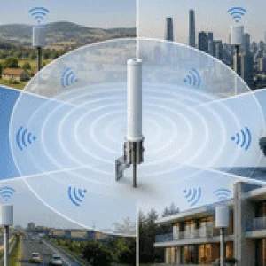 How omnidirectional antennas handle 360 degree coverage