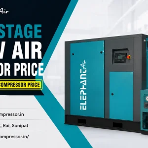 Single stage screw air compressor price
