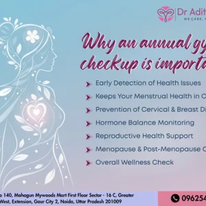 Best gynecologist in gaur city for annual gynec checkup