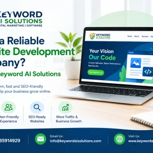 Need a reliable website development company choose keyword ai s