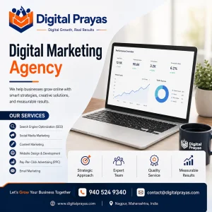 Digital prayas digital marketing agency in nagpur