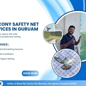 Balcony safty net in gurugram dealers