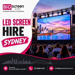Led screen hire sydney for indoor and outdoor events