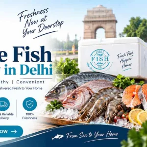 Shop fish from home with online fish delivery services in delhi