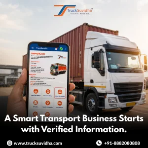 Driver verification for smarter fleet management trucksuvidha