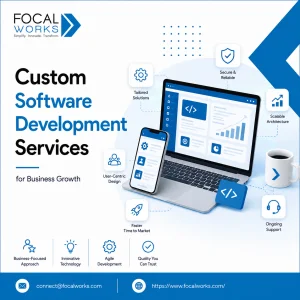 Custom software development services for business growth