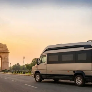 Luxury caravan rent per km india