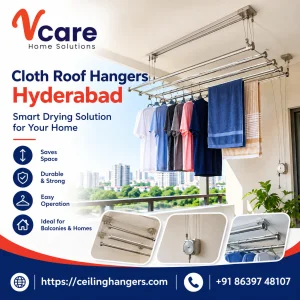 Cloth roof hangers hyderabad for smart clothes drying