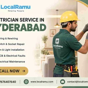 Get professional electrician service in hyderabad with localramu