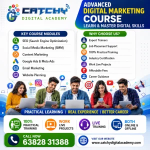 Job oriented digital marketing course coimbatore catchy academy