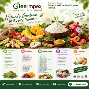 Premium powders exporter in india glee impex