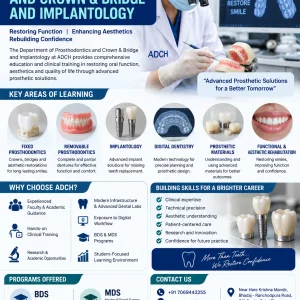 Prosthodontics crown bridge implantology