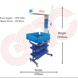 Infant radiant warmer exporter for hospital use