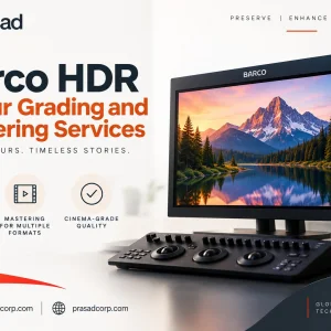 Barco hdr colour grading and mastering services