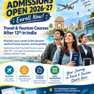 Admissions open 202627 travel tourism courses after 12th in