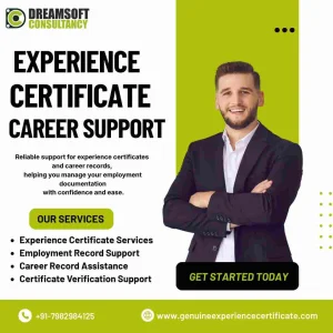 Reliable experience certificate provider in hyderabad