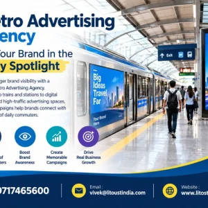 Metro advertising agency put your brand in the daily spotlight