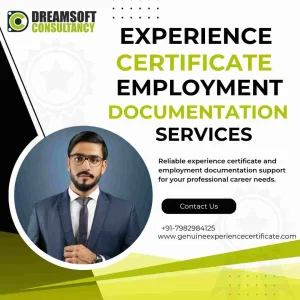 Reliable experience certificate provider in gurgaon