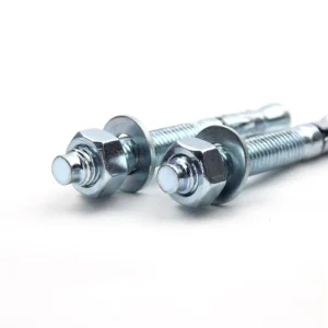 Wedge anchor bolts
