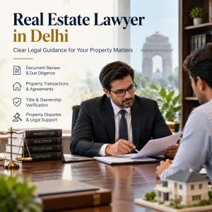 Real estate lawyer in delhi for property matters