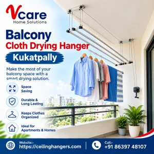 Modern ceiling cloth hanger nallagandla solution