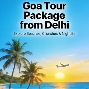 Honeymoon goa tour package from delhi private cab