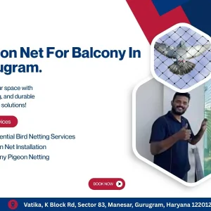 Affordable pigeon net for balcony in gurugram