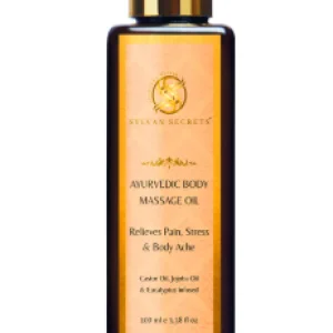 Ayurvedic body massage oil for dry skin