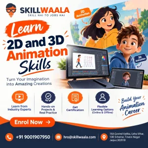 Learn 2d and 3d animation skills