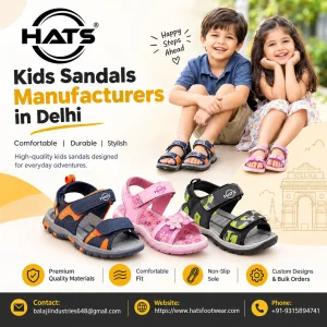 Kids sandals manufacturers in delhi for quality products