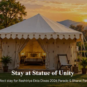 Rashtriya ekta diwas 2026 stay accommodation at ekta nagar