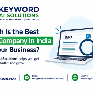 Keyword ai solutions develops best seo company in india plans th