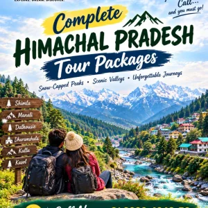 Grab complete himachal pradesh tour packages now 91 909048485