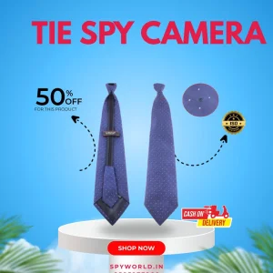 Necktie spy camera shop by spy world