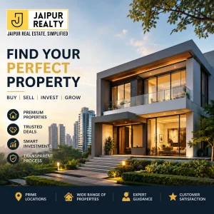 Why choose jaipur realty for property search in jaipur
